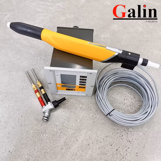 Pistola per verniciatura a polvere automatica Optiflex Ga02 con pompa per verniciatura a polvere