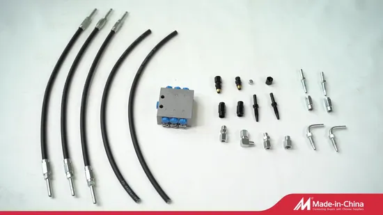 Parti di lubrificazione a olio per pistola per grasso Bijur